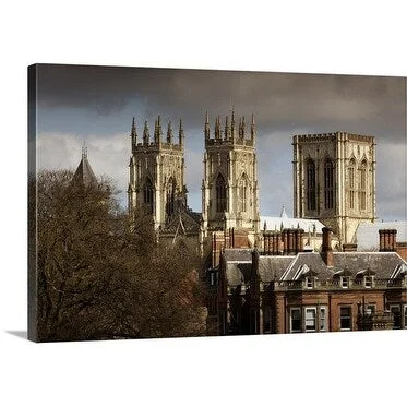 Premium Thick-Wrap Canvas entitled York Minster, York, Yorkshire, England