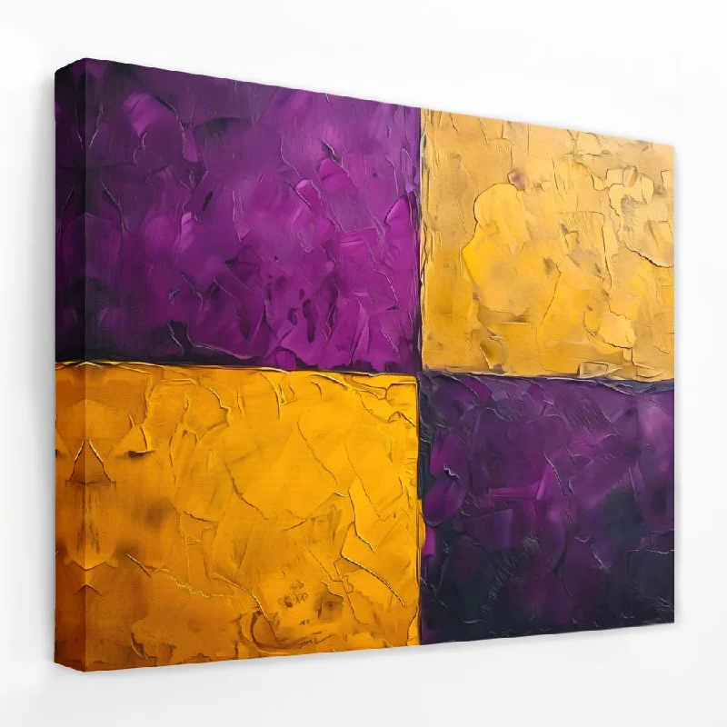 Purple Gold Rectangles