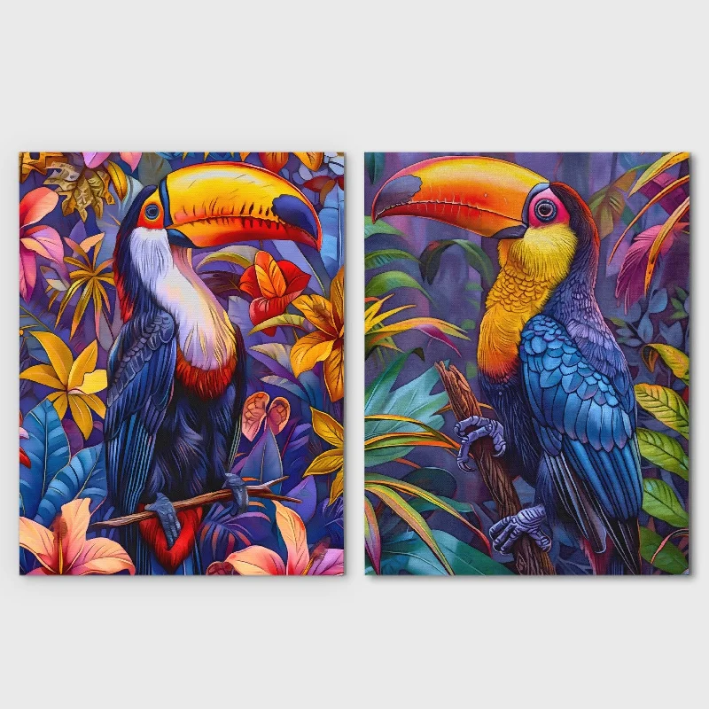 Rainforest Toucans