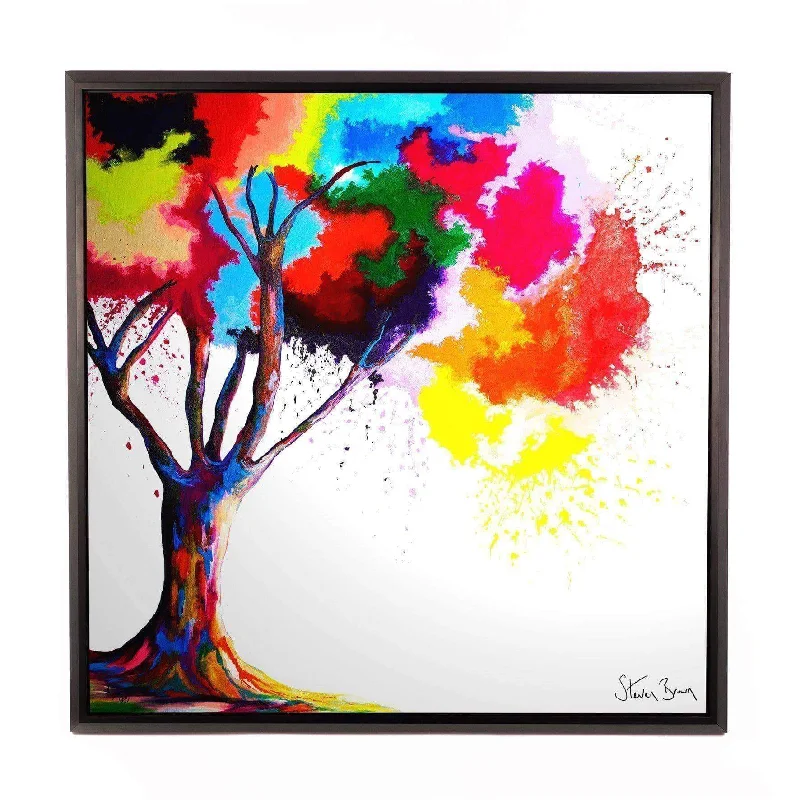 Tree Of Aura - Framed Limited Edition Aluminium Wall Art